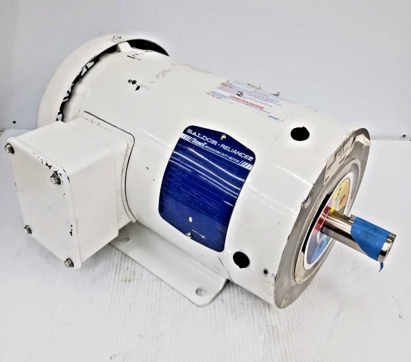 New Baldor 2 HP Ac Washdown Motor 145TC 230/460 Vac 1755 Rpm TEFC CEWD3558T