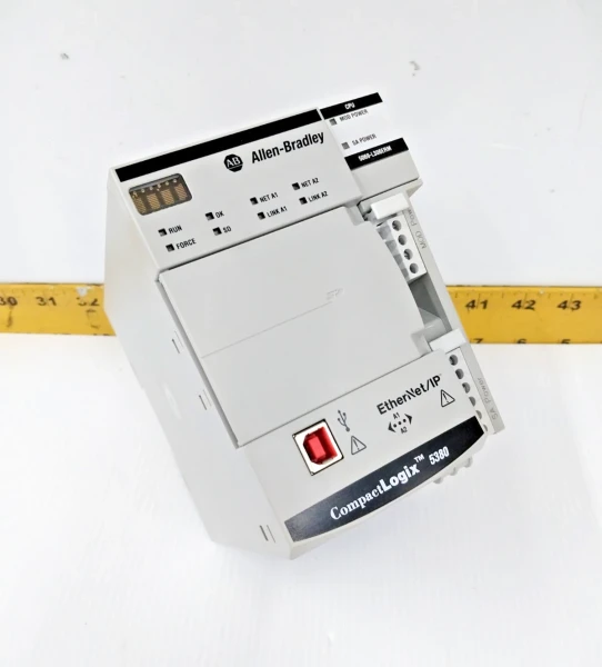 New Allen-Bradley CompactLogix 5380 600KB Enet Motion Controller 5069-L306ERM