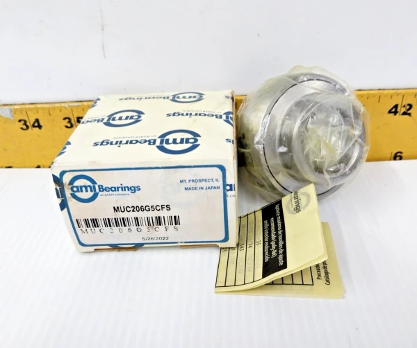 New ami Bearings Stainless Steel Bearing Insert 1-1/4" Bore MUC206G5CFS