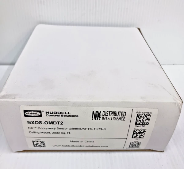 New Hubbell NXOS-OMDT2 NX Occupancy Sensor w/ IntelliDAPT PIR/US