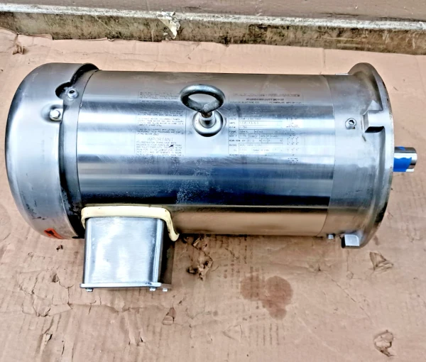 New Baldor 5 HP AC Stainless Washdown Electric Motor 1750 Rpm 184TC 208-230/460V