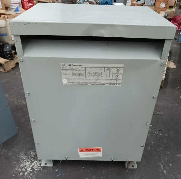 Ge 45 Kva 3 Phase Transformer 480 ▲ HV 480/277 LV Wye 9T23B3853