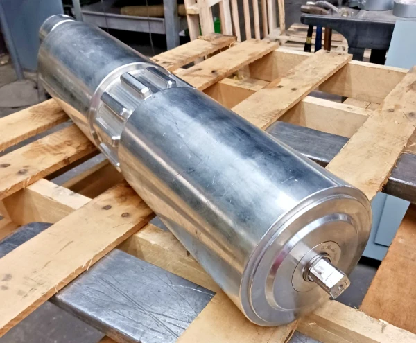 New Van Der Graaf TM150B25-410 Stainless Steel Drum Motor 1 HP 480 V