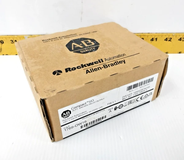 New Allen-Bradley Compact I/O 16 Point Relay Output Module 1769-OW16 *Sealed*