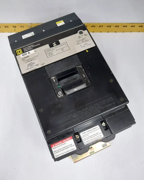 Square D 400 Amp I-Line Circuit Breaker 600 VAC 3 Pole LC36400 #3