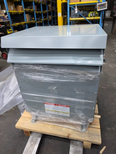 New Hammond (HPS) 75 KVA Transformer 480▲ x 208Y/120 V 3Ø SG3A0075KB0C (Flaw)