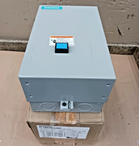 New Siemens Size 2 Enclosed Motor Starter 120v Coil 1 Phase 14FUG12BF