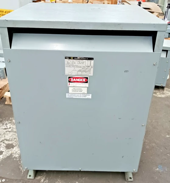 Square D 150 KVA 3 Phase Transformer 480 ▲HV 208Y/120 LV 150T3H