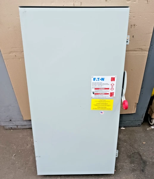 New Eaton 400 Amp Non-Fusible Safety Switch Nema 3R 3 Pole 600 Vac DH365URK