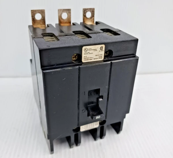 Cutler Hammer 90 Amp Bolt-On Circuit Breaker 3 Pole 277/480 VAC 14kA GHB3090