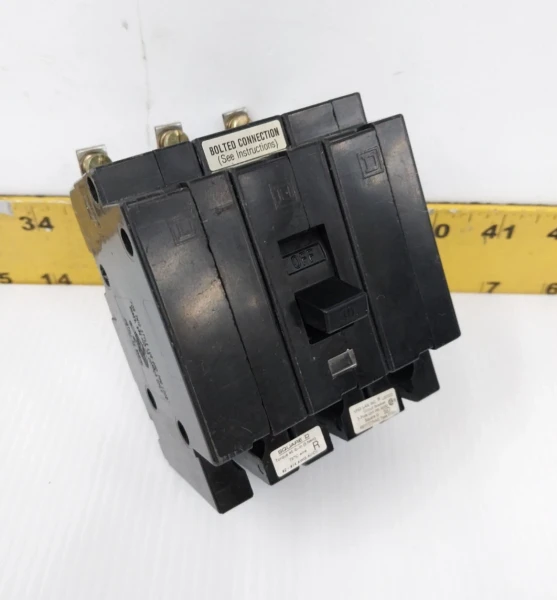 Square D 40 Amp Bolt-On Circuit Breaker 480Y/277 VAC 3 Pole EHB34040 #2