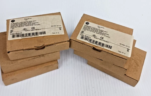 Lot of 6 New Allen Bradley 100-SA01 Auxiliary Contact 1 NC