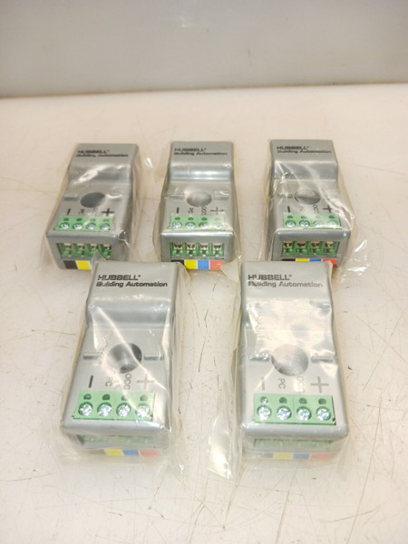 NEW LOT OF 5 HUBBELL RJ45 ADAPTER OCCUPANCY AND DAY LIGHT
