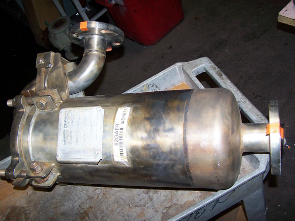 LINDEN WELDING STAINLESS STEEL BASKET FILTER TANK 150 PSI  