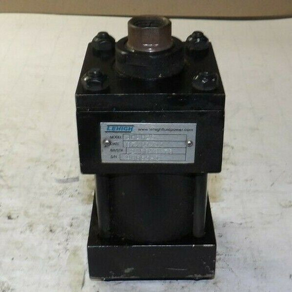 LEHIGH HYDRAULIC CYLINDER 1000 PSI 2.5" BORE .75" STROKE 3/8" NPTF JHDH25