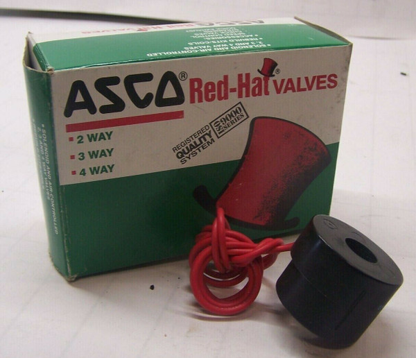 NEW ASCO SOLENOID VALVE  COIL 120 V 064982-004-D*