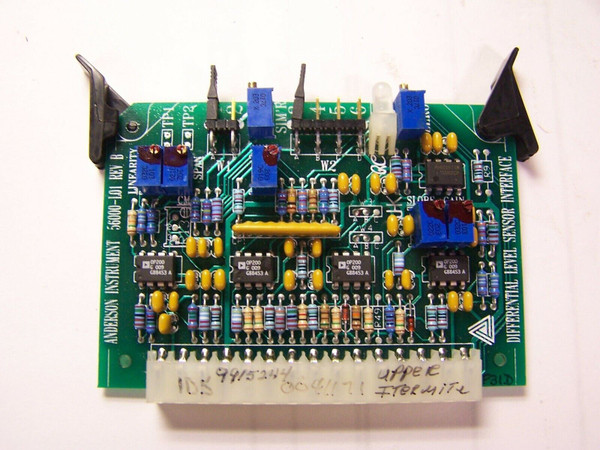 ANDERSON INSTRUMENTS DIFFERENTIAL LEVEL SENSOR INTERFACE BOARD 56000-L01 REV B