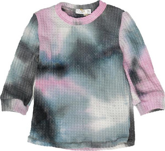 Crewneck Shirt (Four-Color Tie-Dye)