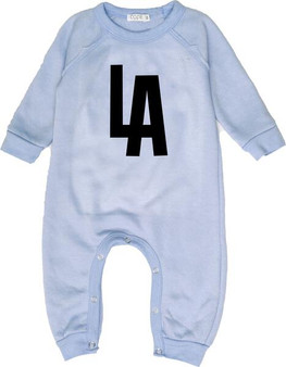 Raglan Long-Sleeve Onesie ("LA")