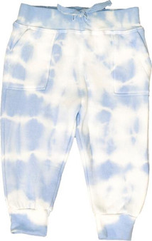 Cargo Pocket Pants (Blue Tie-Dye)
