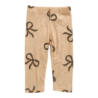 Leggings (Black Bows Pattern)