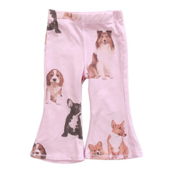 Flare Pants (Dogs Pattern)