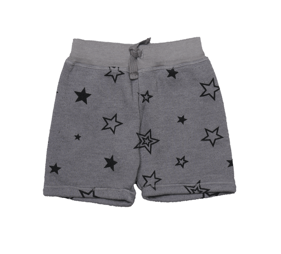 T GREY STARS PRINT BOARD SHORTS