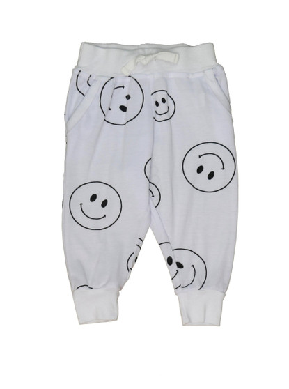 HAPPY FACE PRINTED POCKET JOGGER PANT