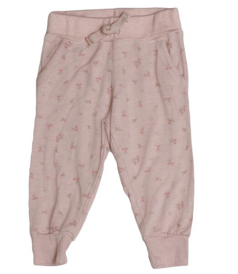 Jogger Pants with Pockets (Petite Floral Pattern)