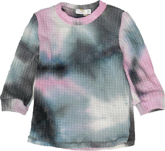 Crewneck Shirt (Four-Color Tie-Dye)