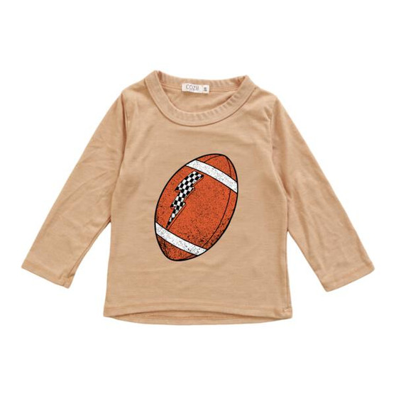 Long-Sleeve Shirt (Checker Football Print)