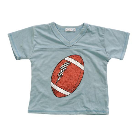 Football Tee (Checker Football Print)