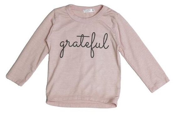 Long-Sleeve Shirt ("grateful")