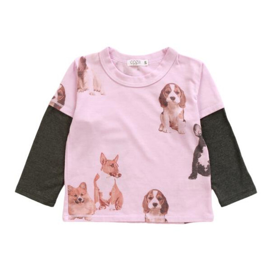 2fer Shirt (Dogs Pattern)