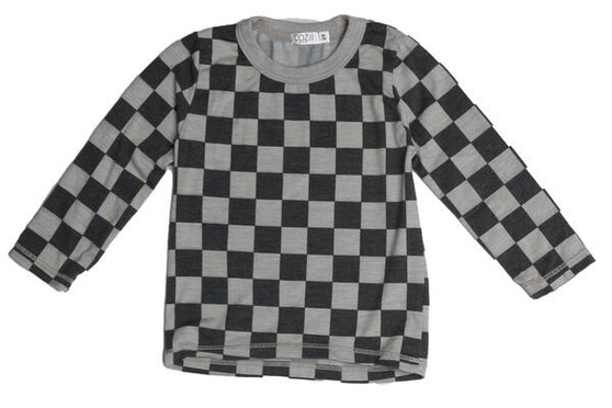 Long-Sleeve Shirt (Checker Pattern)