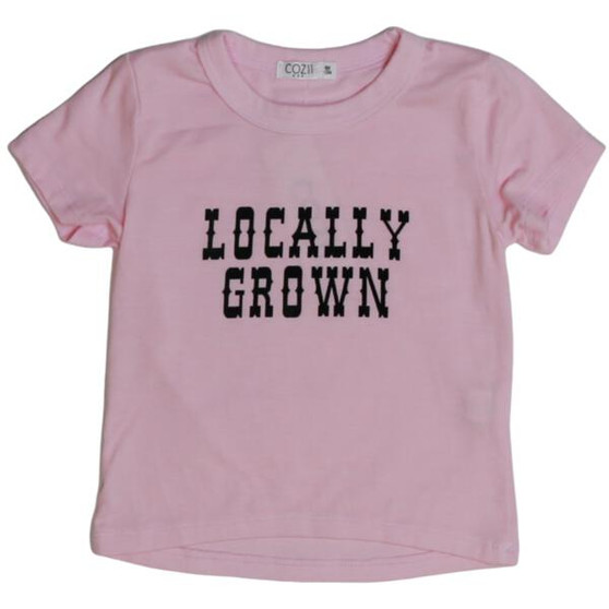 Short-Sleeve Tee ("LOCALLY GROWN")