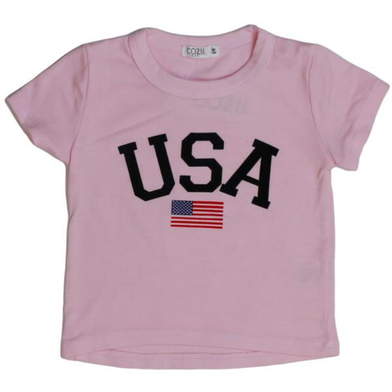 Short-Sleeve Tee ("USA")