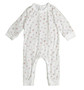 Long-Sleeve Onesie (Petite Floral Pattern)