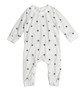 Long-Sleeve Onesie (Mini Hearts Pattern)