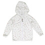 Banded-Hood Jacket (Petite Floral Pattern)