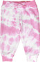 Sweatpants with Back Pocket (Pink Tie-Dye)