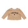 Puff-Shoulder Long-Sleeve Tee ("YEE HAW")