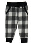 Jogger Pants with Pockets (Plaid)