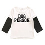 2fer Shirt ("DOG PERSON")