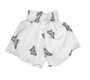 Smocked-Top Shorts (Butterfly Pattern)
