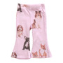 Flare Pants (Dogs Pattern)