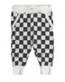 Jogger Pants with Pockets (Checker Pattern)