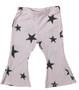 Flare Pants (Charcoal Stars Pattern)