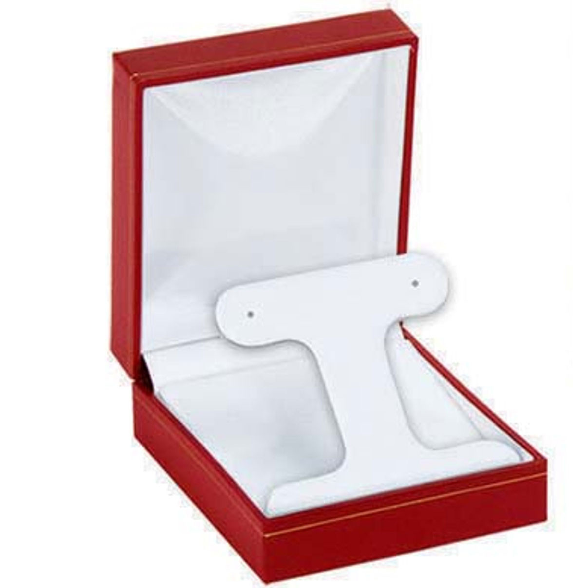 Cartier ギフトボックス 4点セット Cartier Style Earring or Pendant Box Red Leatherette