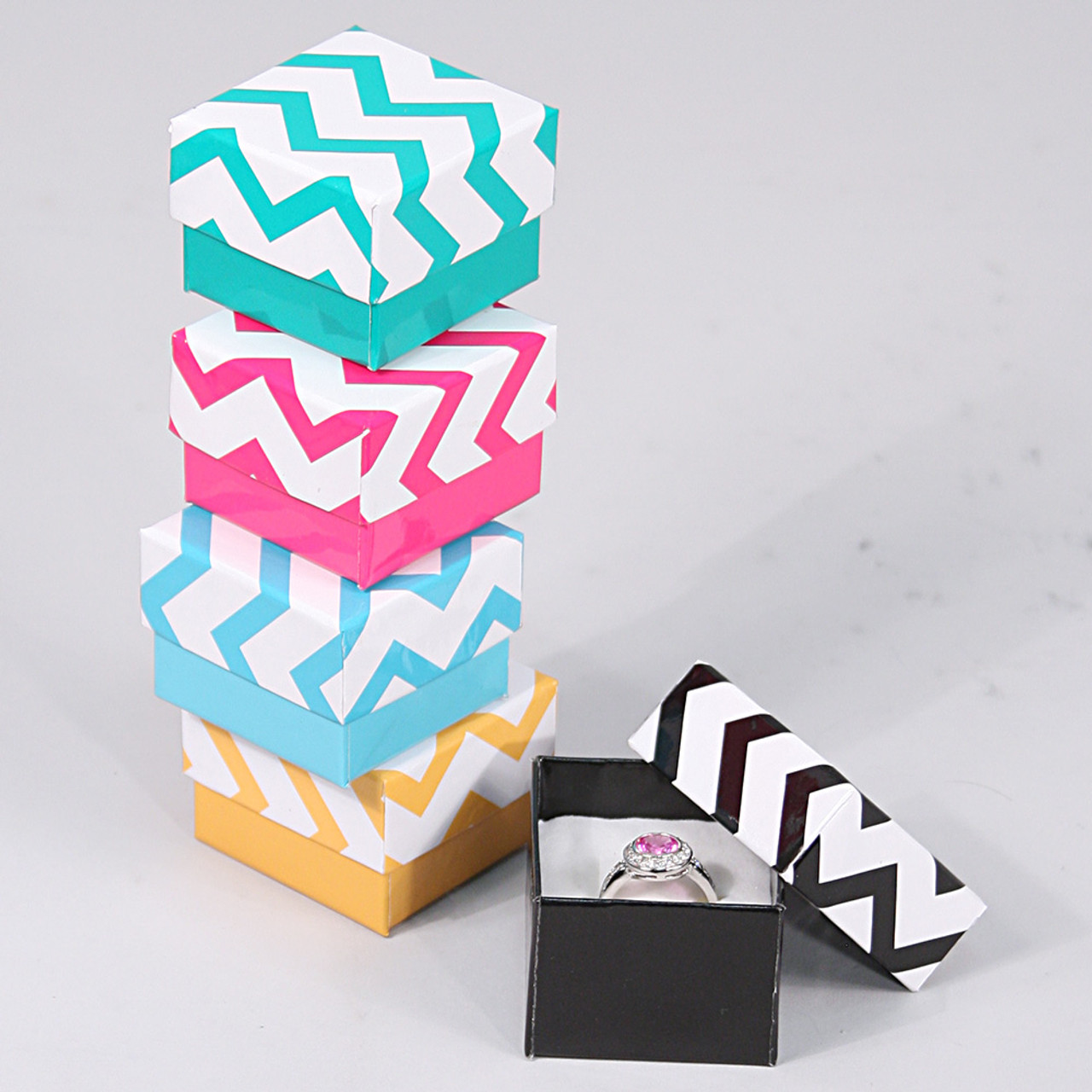 chevron-assorted-5-color-jewelry-box-choose-from-various-size-price-for-100-pcs-ed-s-box-supply-inc